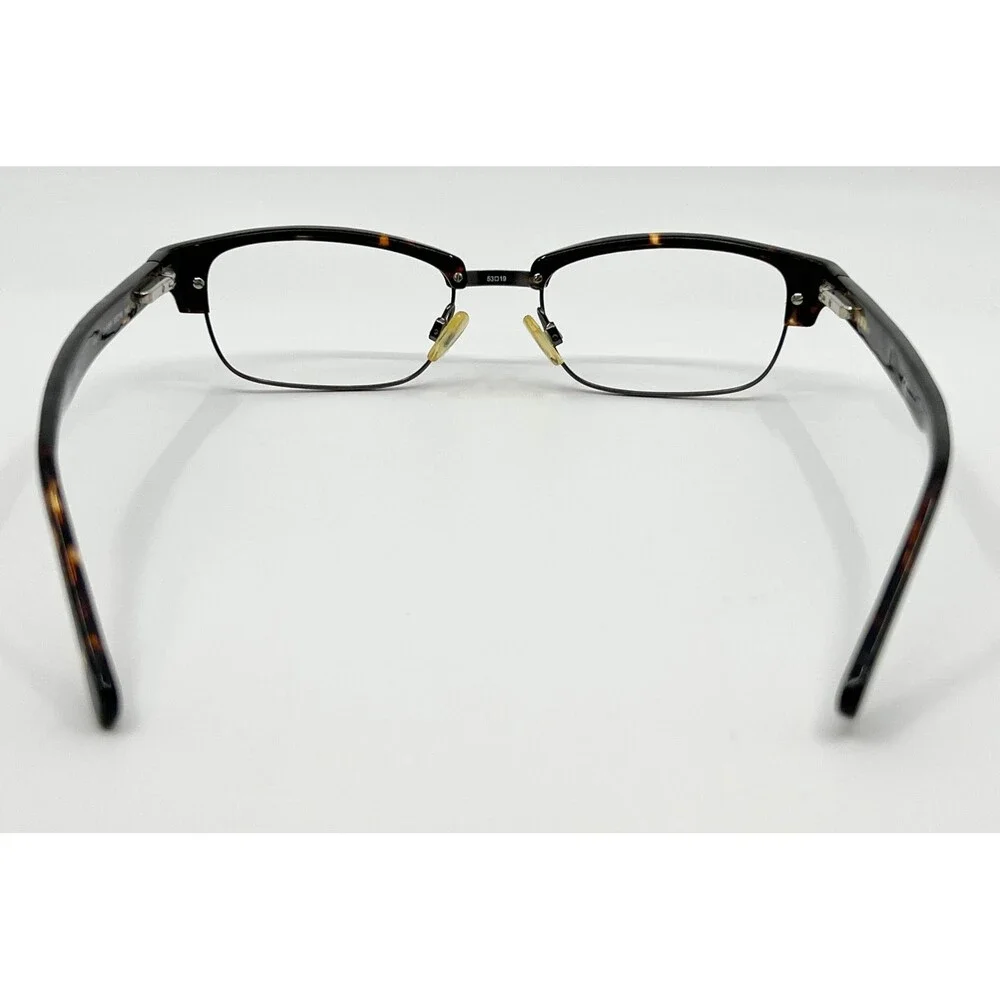 Vanni Eyeglasses Mens Brown Tortoise Shell Clubmaster VN0107 53-19-140